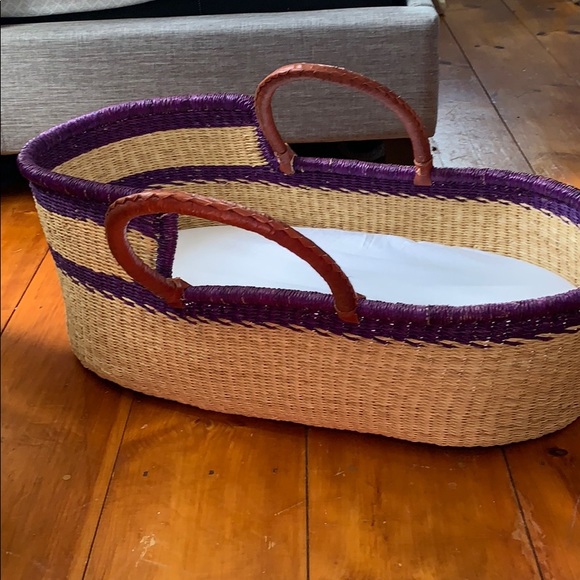 plum and sparrow moses basket